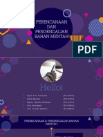 Perencanaan & Pengendalian Bahan Mentah