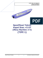 01. Spesifikasi Teknis Kapal Ikan 3 GT Tipe v (TIPE 1).R8.AGR.doc