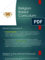 Religion Based Curriculum - Idham