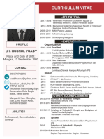 CV Husnul Fuady English