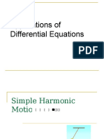 Application of Differential Equation