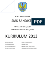SMK Sandikta buku induk siswa 2016/2017