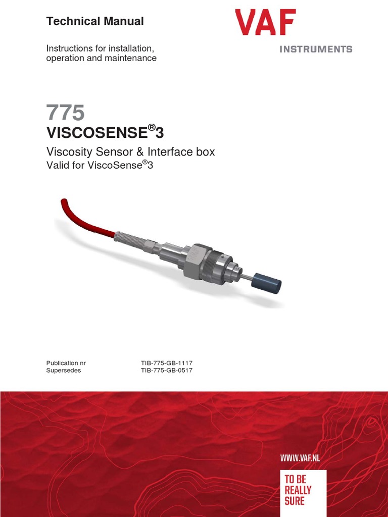 Viscosense 3: Technical Manual | PDF | Valve | Electrical Connector