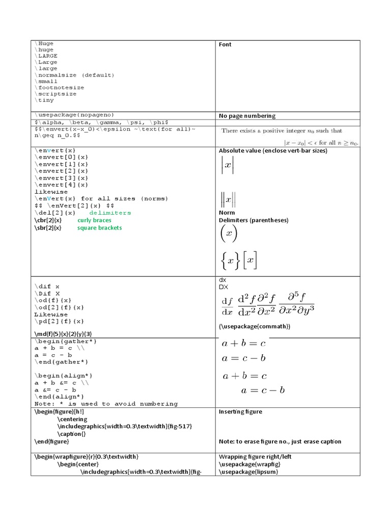 Delimiters Curly Braces Square Brackets PDF Teaching Mathematics