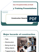 Safety Training Presentations: Construction Hazards