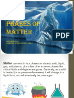 Phases of Matter: Prepared By: Caneso, Honey Rose Lopez