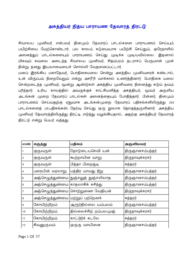Nithya Parayana Thevara Thirattu | PDF