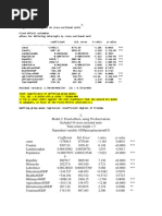 Coefficient Std. Error T-Ratio P-Value