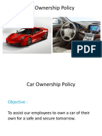 Own Your Car Policy