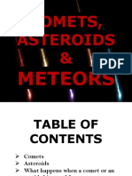 Comets, Asteroids &: Meteors