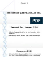 Structured Query Language (SQL)