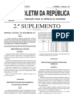 Reconhecimento de associações e concessões mineiras