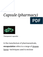 Capsule (Pharmacy) - Wikipedia