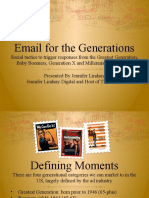 Email For The Generations #SMMSF