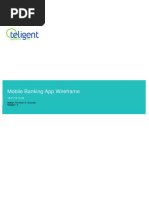 MobileBankingApp Wireframe Specifications