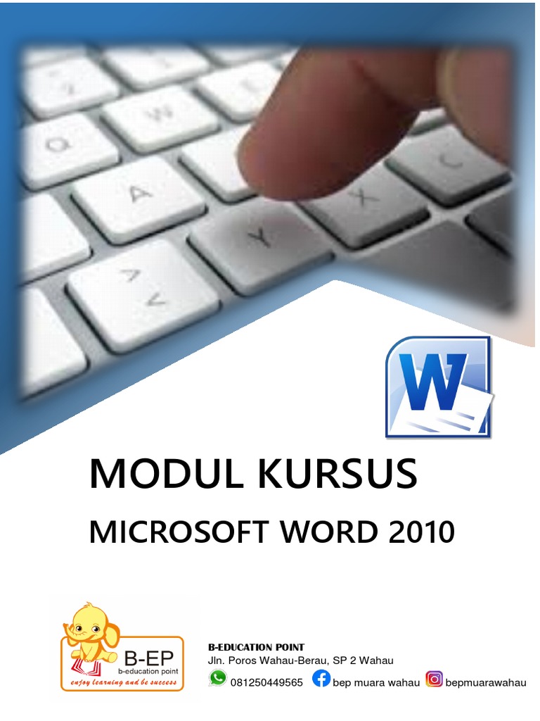 Modul Kursus Komputer Word 2010 Pdf
