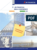 JM Financial India Conference - Key Takeaways