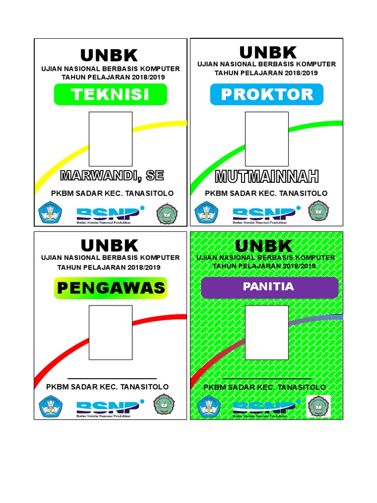 Contoh Id Card | PDF