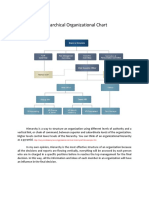 Hierarchical Organizational Chart: Tan, Khristian Danreb P