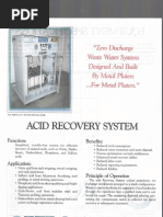 Acid Recovery System