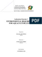 Environmental Requirements for Aquaculture