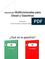 Aditivos para Diesel y Gasolinas