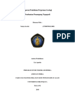 Praktikum 1-Pembuatan Penampang Topografi