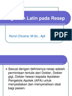 4.singkatan Latin DLM Resep