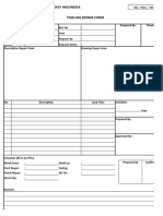 Machine History Card: Format No. | PDF