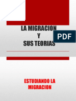 Diapositivas de Migracion y Sus Teorias