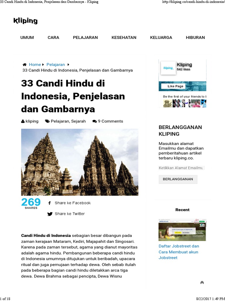 Kliping Tentang Sejarah Indonesia Guru Paud