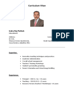 CV IR Pathak