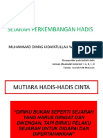 Sejarah Perkembangan Hadis-1