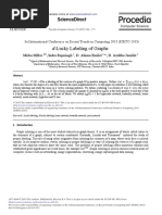 D Lucky Labeling of Graphs PDF