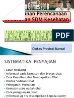 Penyusunan Perencanaan Kebutuhan SDM Kesehatan