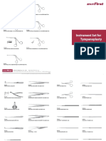 Instrument Set For Tympanoplasty PDF