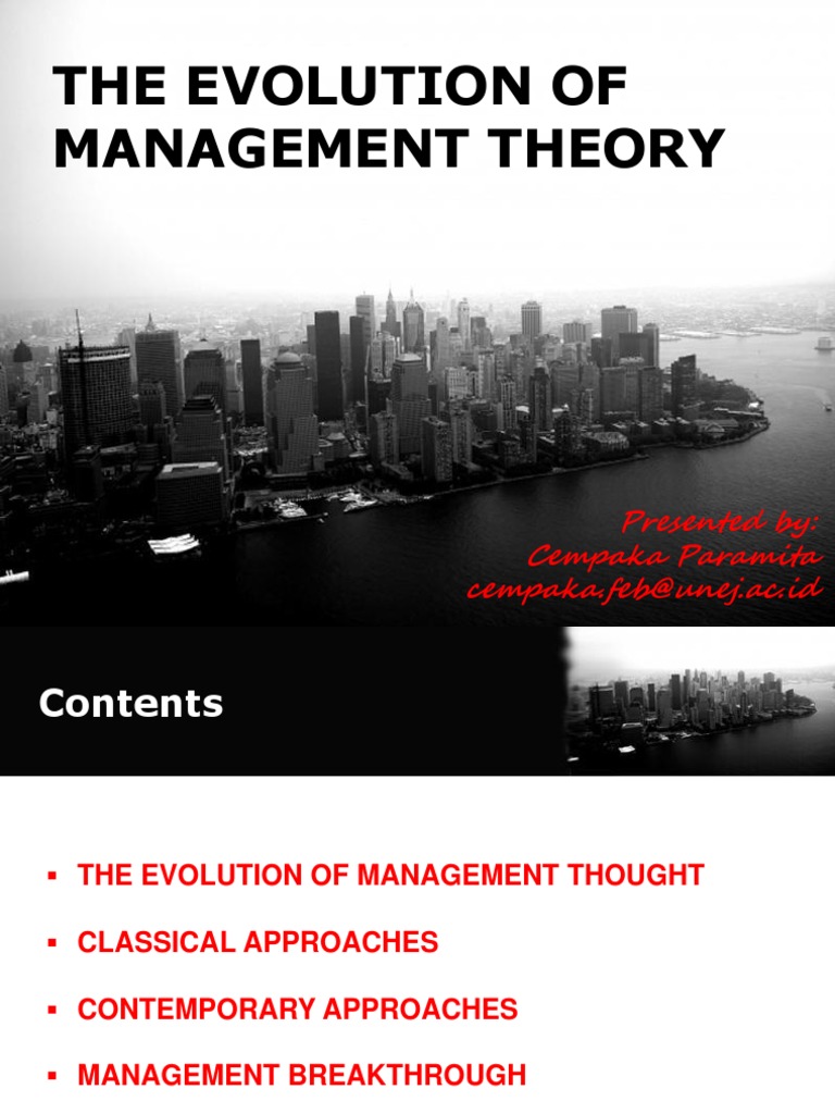 2 The Evolution of Management | PDF | Psychology | Cognition