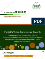 PUNJAB ADP 2014-15: Planning & Development Board