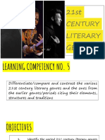 21 Century Literary Genres