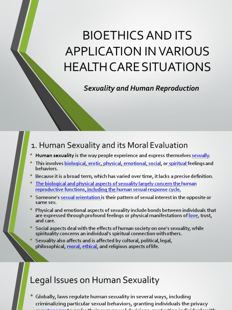 Bioethics and Its Application in Various Health Care Situations | PDF ...