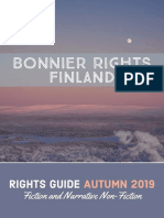 Bonnier Rights Finland - Rights Guide - Autumn 2019 - Fiction and Narrative Non-Fiction - HiRes