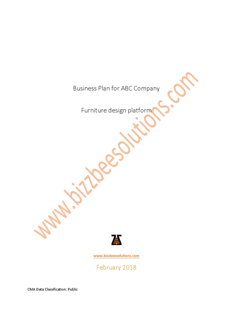 Business Plan For Furniture Design Platform | PDF | E Commerce | Retail
