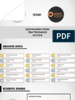 Seems: Musyawarah Kerja TBM Trigeminus 2017/2018