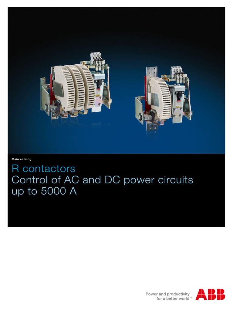 ABB - R Contactors | PDF | Direct Current | Inductor