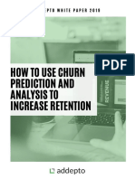 How To Use Churn Prediction and Analysis To Increase Retention - Addepto WP