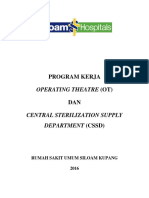 Program Kerja Departemen Operating Theater