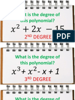 Roots and Degree of Polynomial