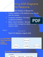 Transforming EER Diagrams Into Relations: Mapping Regular Entities To Relations