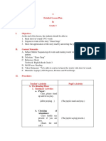 A Detailed Lesson Plan in Grade 3