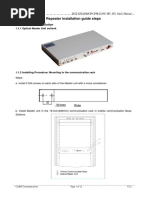 CenRF DCS-LTE1800&WCDMA2100 Dualband Fiber Optical Repeater Brief Manual V3